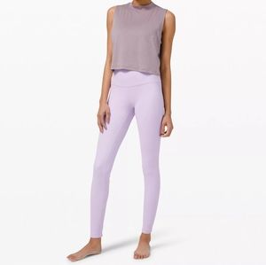 Lululemon Align Pants 28" Sz 4 Lavender Dew